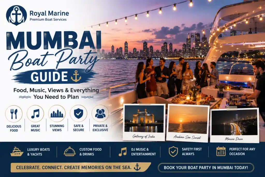 Mumbai Boat Party for a Fun and Memorable Celebration